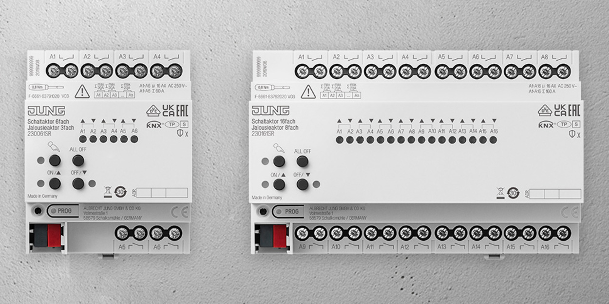 KNX Schalt- und Jalousieaktoren bei Polster Elektrotechnik in Möhrendorf