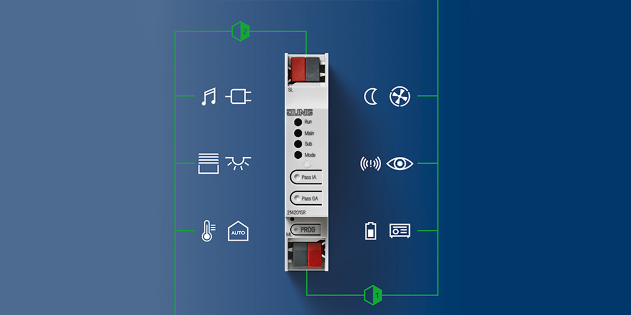 KNX Bereichs- und Linienkoppler bei Polster Elektrotechnik in Möhrendorf