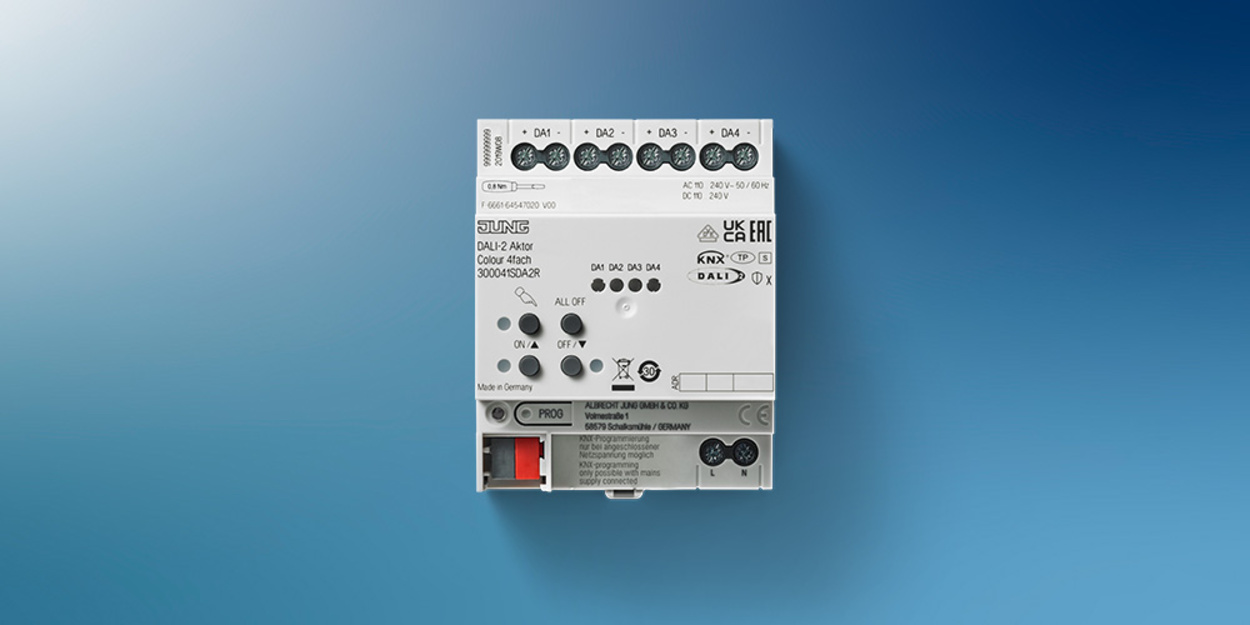 KNX DALI 2 Gateway Colour bei Polster Elektrotechnik in Möhrendorf